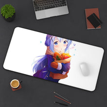 Load image into Gallery viewer, Is The Order A Rabbit? Mouse Pad (Desk Mat) On Desk