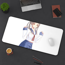 Load image into Gallery viewer, Anime Girl Mouse Pad (Desk Mat) On Desk