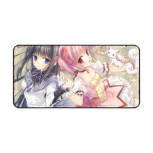 Load image into Gallery viewer, Puella Magi Madoka Magica Homura Akemi, Madoka Kaname, Kyuubey Mouse Pad (Desk Mat)