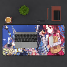 Load image into Gallery viewer, Puella Magi Madoka Magica Homura Akemi, Madoka Kaname, Sayaka Miki Mouse Pad (Desk Mat) With Laptop