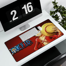 Load image into Gallery viewer, Monkey D. Luffy Mouse Pad (Desk Mat) With Laptop