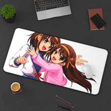 Load image into Gallery viewer, The Melancholy Of Haruhi Suzumiya Mouse Pad (Desk Mat) On Desk