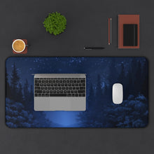 Load image into Gallery viewer, Anime Forest Mouse Pad (Desk Mat) With Laptop
