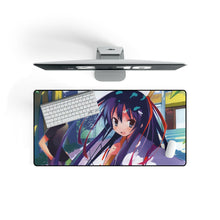 Load image into Gallery viewer, Hanbun no Tsuki ga Noboru Sora Mouse Pad (Desk Mat) On Desk