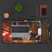 Load image into Gallery viewer, Osamu Dazai Mouse Pad (Desk Mat) With Laptop
