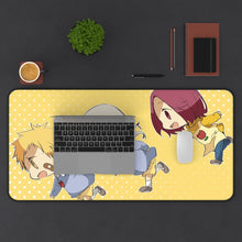 Load image into Gallery viewer, Beelzebub Mouse Pad (Desk Mat) With Laptop