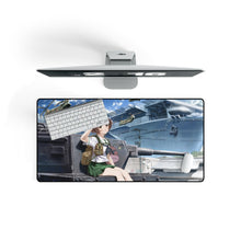 Load image into Gallery viewer, Girls und Panzer Mouse Pad (Desk Mat) On Desk