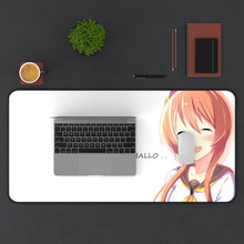 Load image into Gallery viewer, Nisekoi Marika Tachibana Mouse Pad (Desk Mat) With Laptop