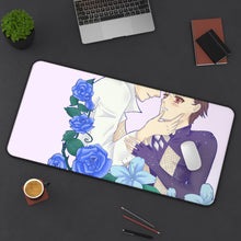 Load image into Gallery viewer, Yuri!!! On Ice Victor Nikiforov, Yuuri Katsuki Mouse Pad (Desk Mat) On Desk