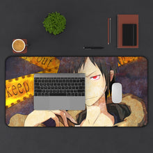 Load image into Gallery viewer, Durarara!! Izaya Orihara Mouse Pad (Desk Mat) With Laptop