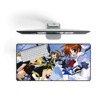 Load image into Gallery viewer, Magical Girl Lyrical Nanoha Mouse Pad (Desk Mat) On Desk