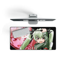 Load image into Gallery viewer, Girls und Panzer Mouse Pad (Desk Mat) On Desk