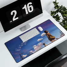 Load image into Gallery viewer, 5 Centimeters Per Second Mouse Pad (Desk Mat) With Laptop