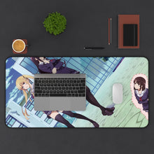 Load image into Gallery viewer, Saekano: How To Raise A Boring Girlfriend Mouse Pad (Desk Mat) With Laptop