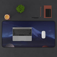 Load image into Gallery viewer, Laid-Back Camp Mouse Pad (Desk Mat) With Laptop