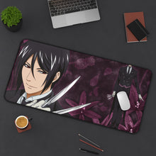 Load image into Gallery viewer, Black Butler Mouse Pad (Desk Mat) On Desk