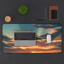 Load image into Gallery viewer, World's Lights Mouse Pad (Desk Mat) With Laptop