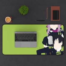 Load image into Gallery viewer, Seraph Of The End Mouse Pad (Desk Mat) With Laptop