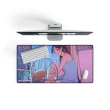 Load image into Gallery viewer, Anime Girl Mouse Pad (Desk Mat) On Desk