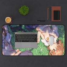 Load image into Gallery viewer, A Certain Scientific Railgun Mikoto Misaka Mouse Pad (Desk Mat) With Laptop