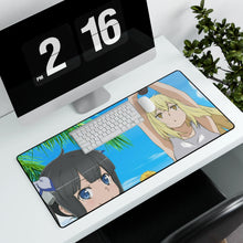 Load image into Gallery viewer, Is It Wrong to Try to Pick Up Girls in a Dungeon? Hestia Mouse Pad (Desk Mat) With Laptop