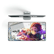 Load image into Gallery viewer, Tanjiro, Kimetsu no Yaiba, Mouse Pad (Desk Mat)