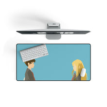 Load image into Gallery viewer, Anime Your Lie in April Mouse Pad (Desk Mat)