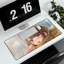 Load image into Gallery viewer, Anime Girl Mouse Pad (Desk Mat) With Laptop