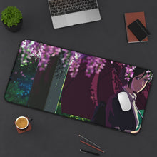 Load image into Gallery viewer, The Garden Of Words Mouse Pad (Desk Mat) On Desk