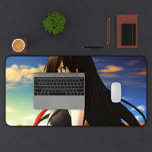 Load image into Gallery viewer, Akame as The Sun Rise Mouse Pad (Desk Mat) With Laptop