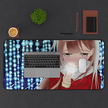 Load image into Gallery viewer, Masamune-kun's Revenge Neko Fujinomiya Mouse Pad (Desk Mat) With Laptop