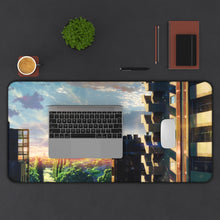 Load image into Gallery viewer, The Garden Of Words Mouse Pad (Desk Mat) With Laptop