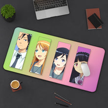 Load image into Gallery viewer, Oreimo Kirino Kousaka, Ayase Aragaki Mouse Pad (Desk Mat) On Desk