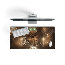 Load image into Gallery viewer, Eren Yeager Mouse Pad (Desk Mat) On Desk