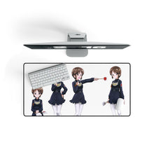 Load image into Gallery viewer, Girls und Panzer Mouse Pad (Desk Mat) On Desk