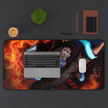 Load image into Gallery viewer, Fire Force Shinra Kusakabe Mouse Pad (Desk Mat) With Laptop