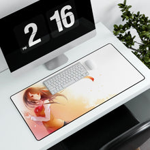 Load image into Gallery viewer, Your Name. Mouse Pad (Desk Mat) With Laptop