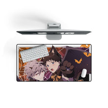 Load image into Gallery viewer, Anime Neon Genesis Evangelion Mouse Pad (Desk Mat) On Desk