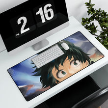 Load image into Gallery viewer, My Hero Academia Izuku Midoriya Mouse Pad (Desk Mat) With Laptop