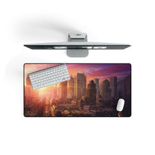 Load image into Gallery viewer, Anime City Mouse Pad (Desk Mat) On Desk