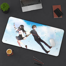Load image into Gallery viewer, Eru Chitanda And Hōtarō Oreki Full Body Mouse Pad (Desk Mat) On Desk