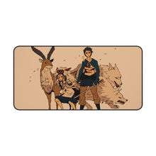 Load image into Gallery viewer, Princess Mononoke Ashitaka Mouse Pad (Desk Mat)
