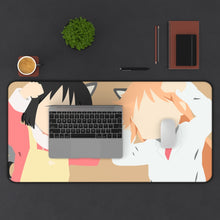 Load image into Gallery viewer, Nichijō Mouse Pad (Desk Mat) With Laptop