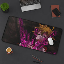 Load image into Gallery viewer, The Seven Deadly Sins Meliodas Mouse Pad (Desk Mat) On Desk