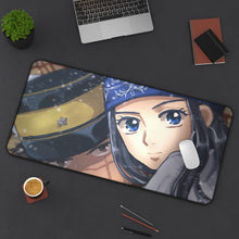Load image into Gallery viewer, Asirpa and Sugimoto Saichi Mouse Pad (Desk Mat) On Desk