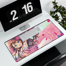 Load image into Gallery viewer, Anime Girl Mouse Pad (Desk Mat) With Laptop