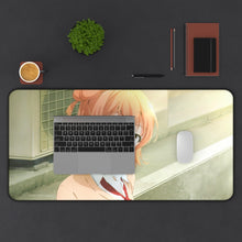 Load image into Gallery viewer, My Teen Romantic Comedy SNAFU Yui Yuigahama Mouse Pad (Desk Mat) With Laptop