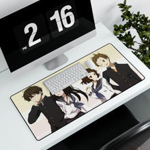 Load image into Gallery viewer, Hyuoka main members Mouse Pad (Desk Mat) With Laptop