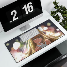 Load image into Gallery viewer, Monogatari (Series) Mouse Pad (Desk Mat) With Laptop