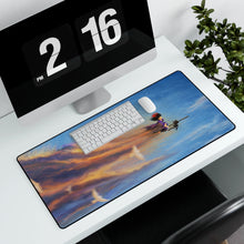 Load image into Gallery viewer, We can fly with our spirit (Kiki - Ghibli Studio) Mouse Pad (Desk Mat) With Laptop